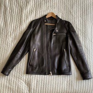 ZARA Man Limited Edition Leather Jacket